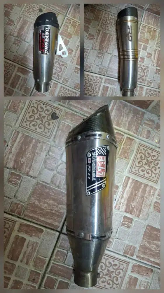 Knalpot  Silincer Muffler campur