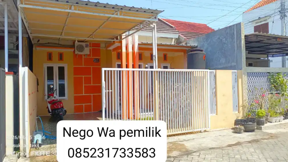 NEGO WA SEWAKAN RUMAH DI ADIMAS SOBO KOTA NYAMAN,STRATEGIS+FURNITURE