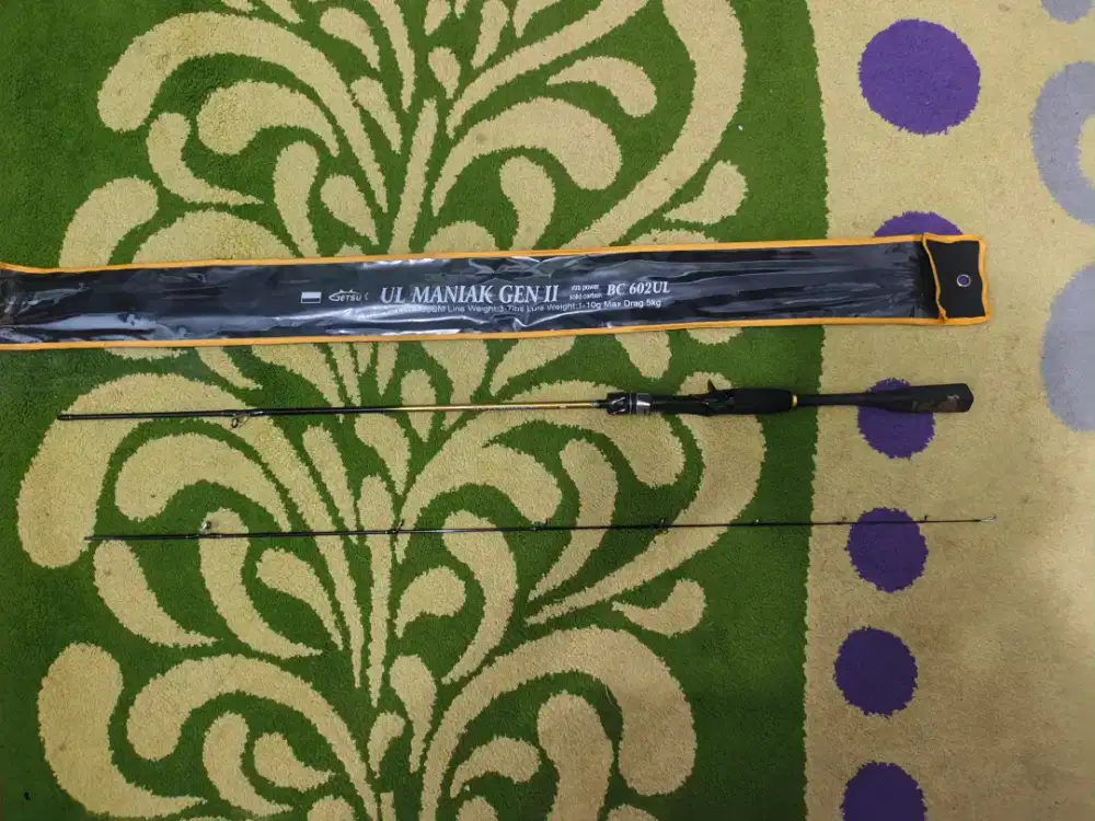 Joran / gagan pancing getsu ul maniak 2 bc 602