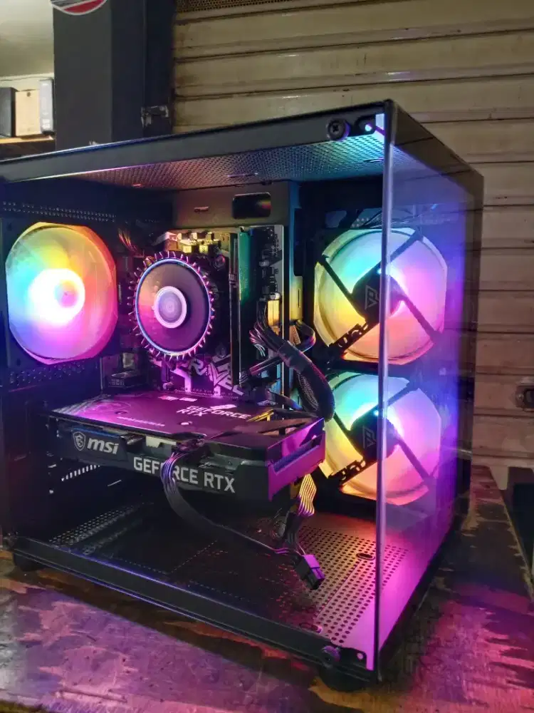 PC gaming Core i5-12400F+RTX3060Ti 8GB+Ssd 256+HD 500+RaM 16GB_editing