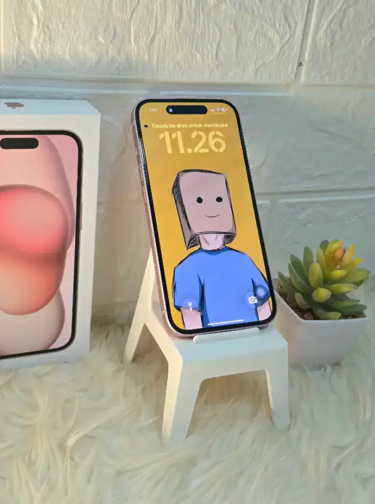 IPhone 15 iBox 128Gb Rose Seadanya Cek