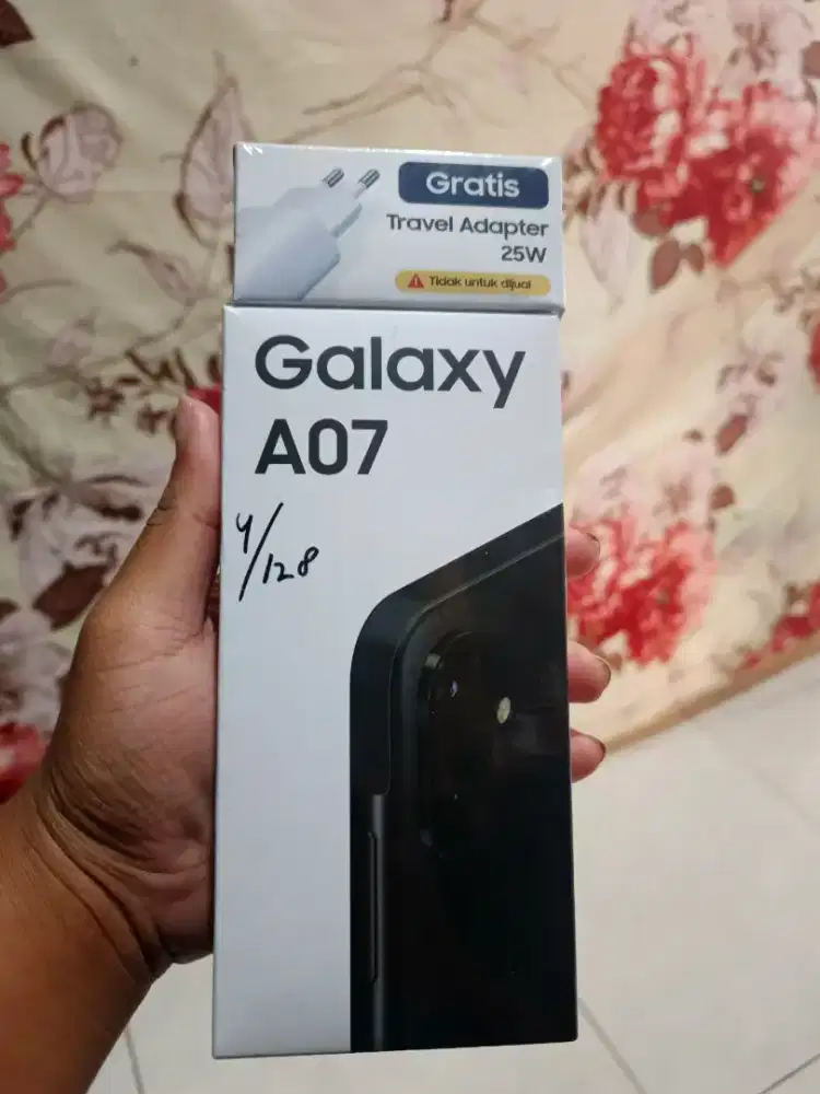 Jual Samsung Galaxy A07 4/128 , Baru , dapat hadiah