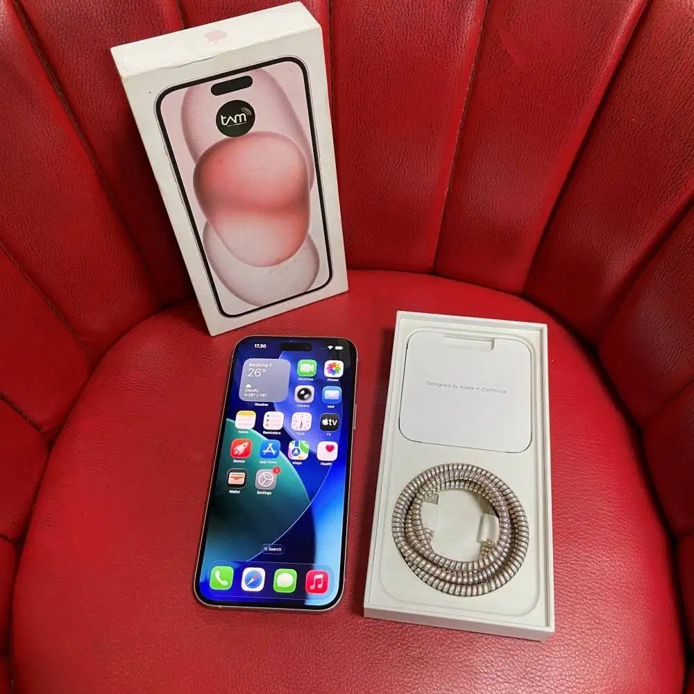 iPhone 15 Plus 128gb Pink iBox PA/A Fullset Original