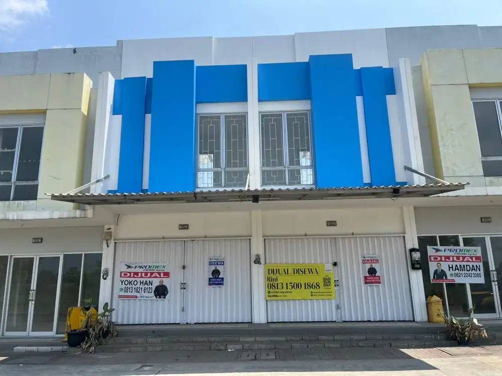 ruko dijual / disewakan di park lane,citra maja city ,banten