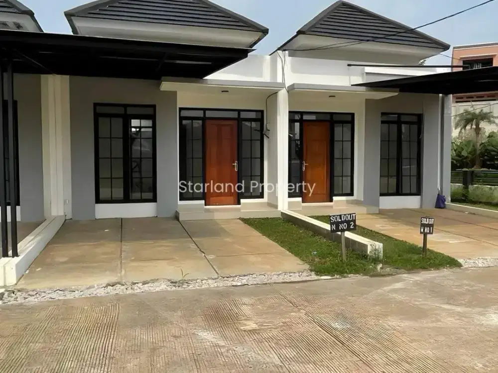 Rumah minimalis modern termurah di Ciputat area Bintaro
