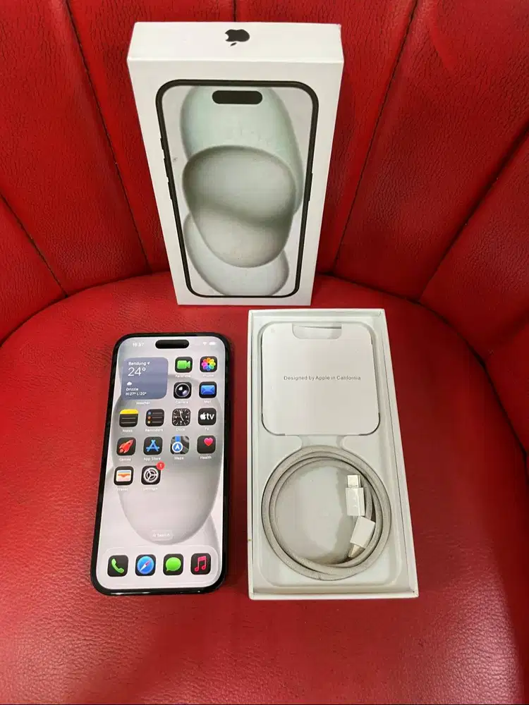 iPhone 15 128gb Black iBox PA/A Aktif Fullset