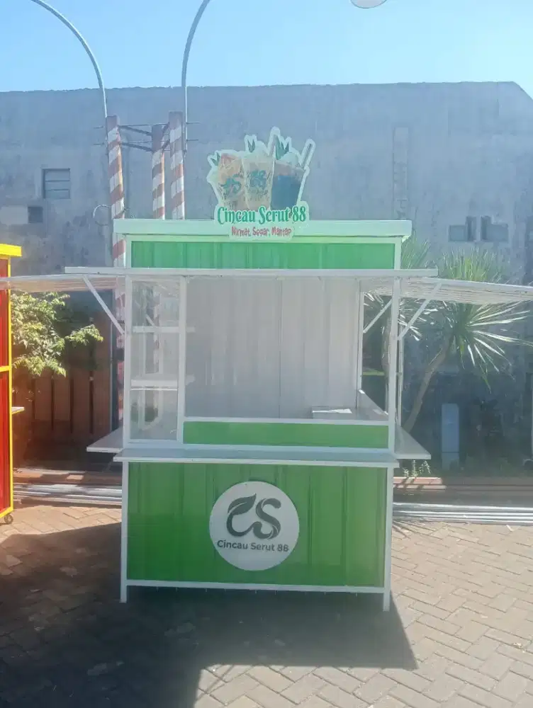 Dijual cepat Booth Container