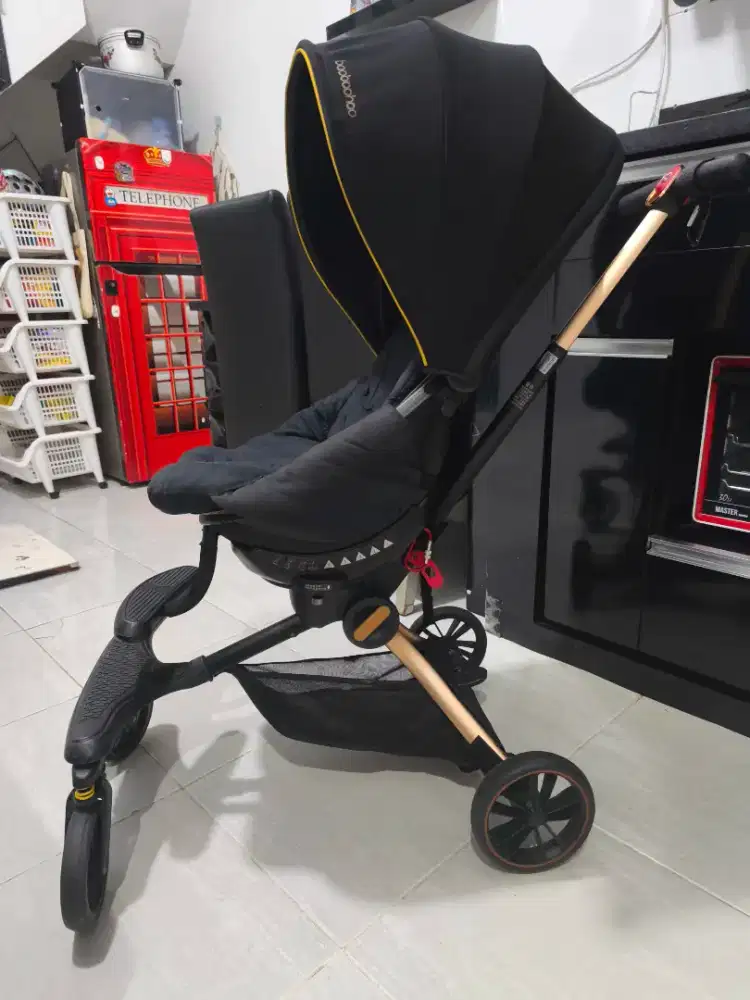 Stroller baobaohao second hitam