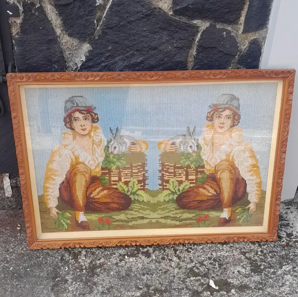 Kristik/lukisan sulam eropa