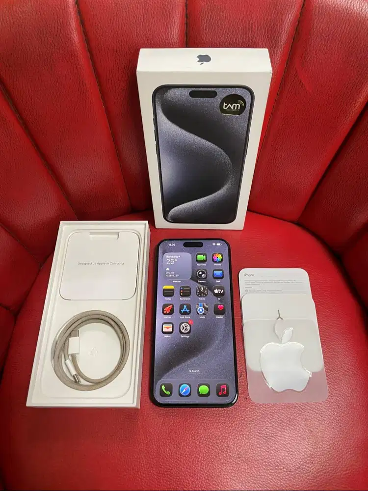 iPhone 15 Pro Max 256gb Blue Titanium iBox Fullset Original