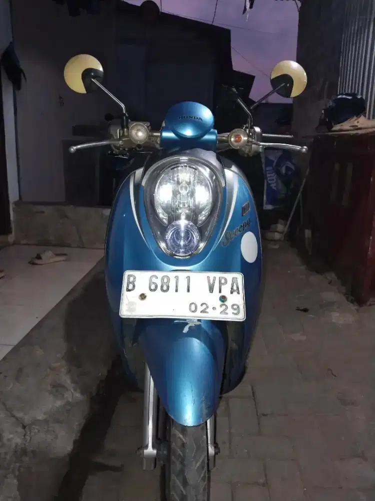 Jual motor honda scoopy