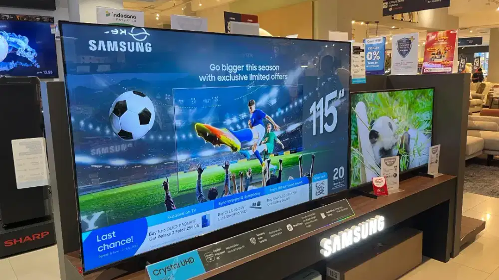Tv samsung 75inch ready stok 75u8500H