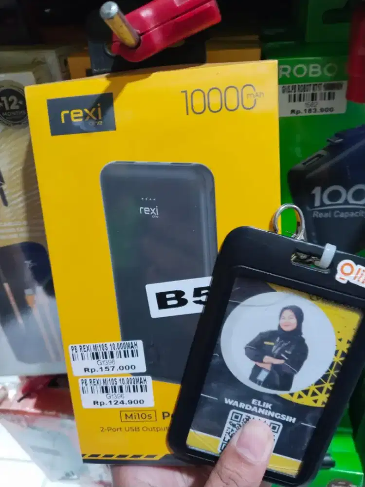 Powerbank rexy mi10s 10.000mah