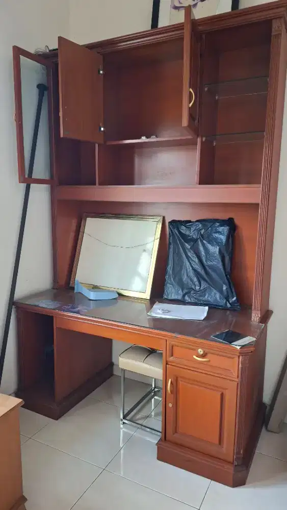MEJA Belajar  kayu jati
