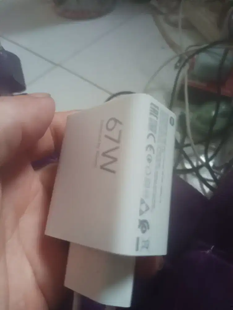Kepala charger xeomi 67wat original fast charging bgus mulus