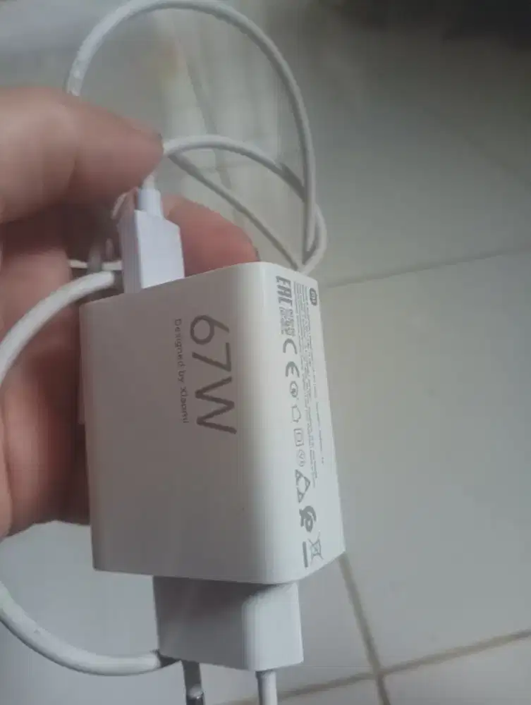 Charger xeomi 67wat original fast charging bgus mulus bisa tes dlu