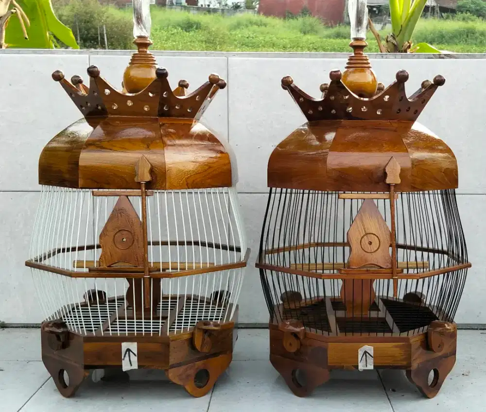 Jual sepasang sangkar burung perkutut murah meriah