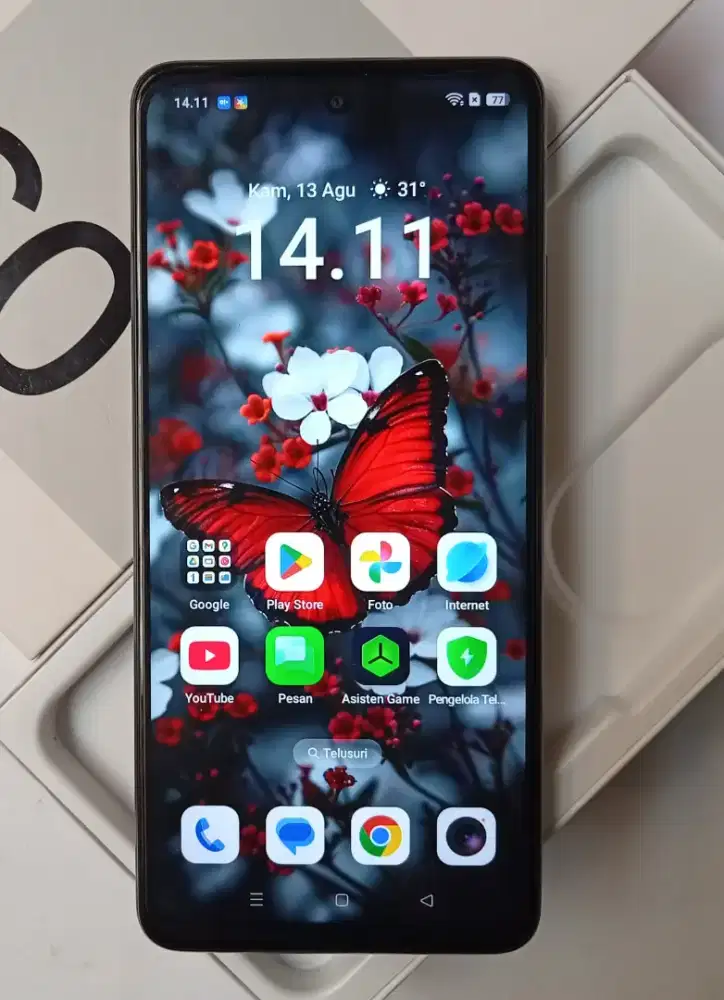 Oppo A60 Resmi Fullset Ram 8+8/128