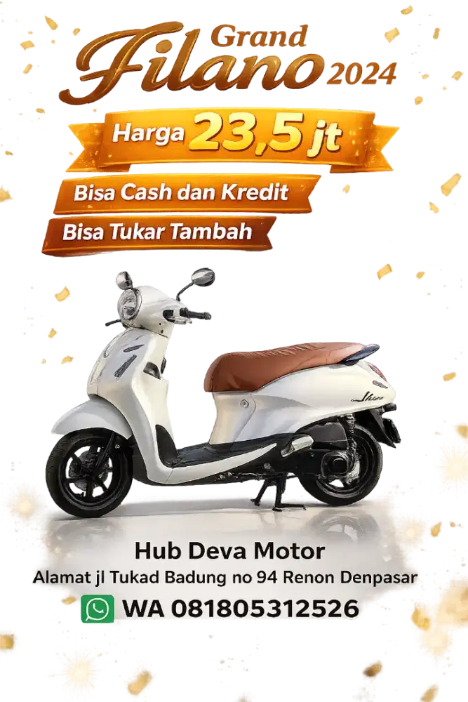 Filano putih Deva motor