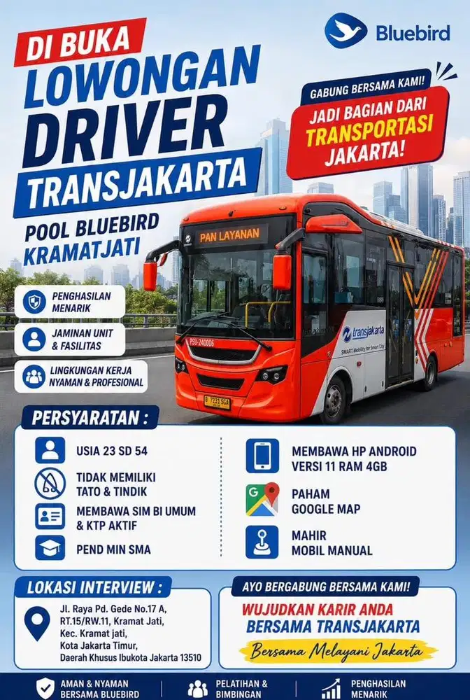 Loker Driver Jakarta