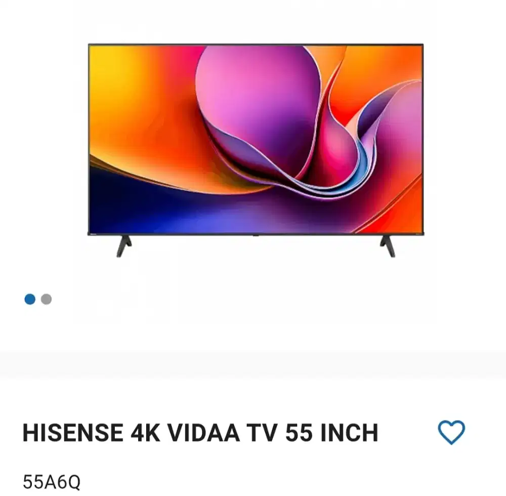 GOOGLE TV HISENSE 55 INCH