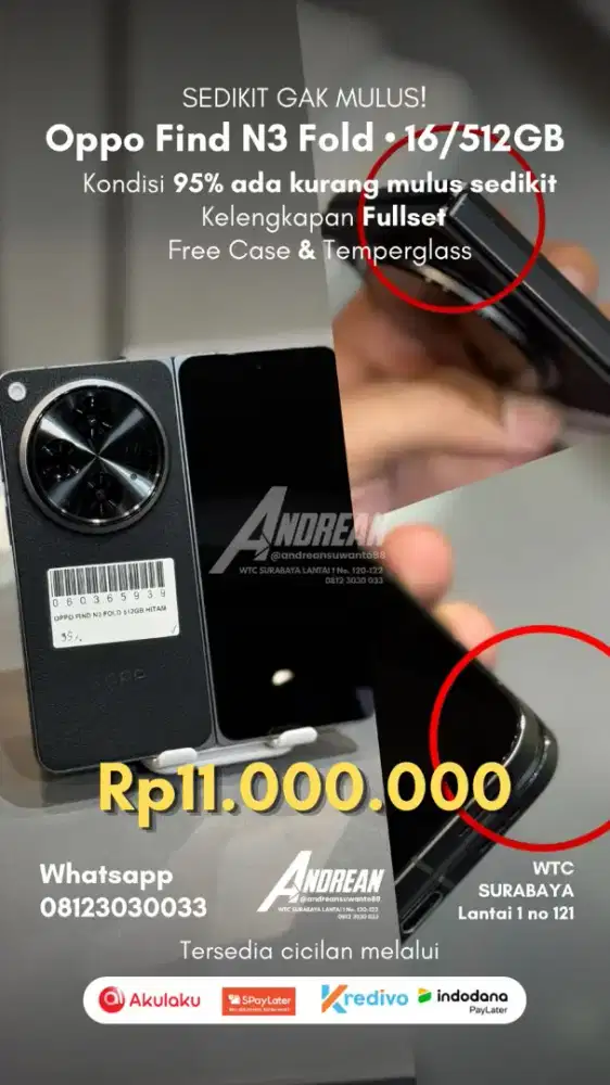 Oppo N3 Fold second