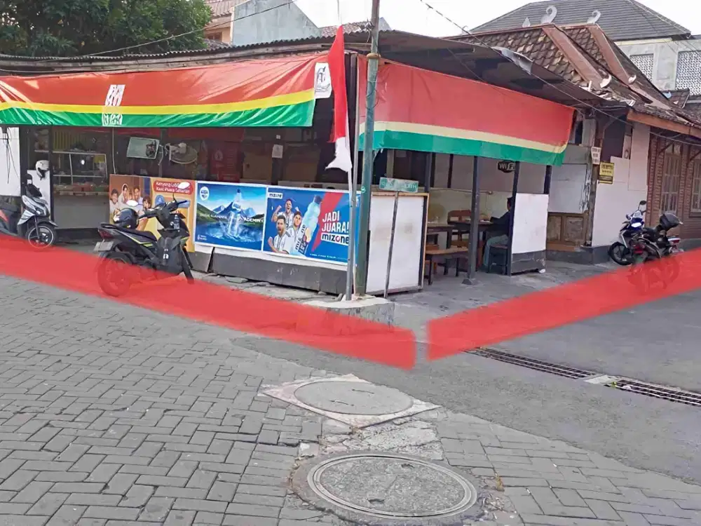 Tanah strategis bonus bangunan kawasan kost Exclusive dan caffe Ring satu kampus UGM,RSUNY & Pakuwon mall