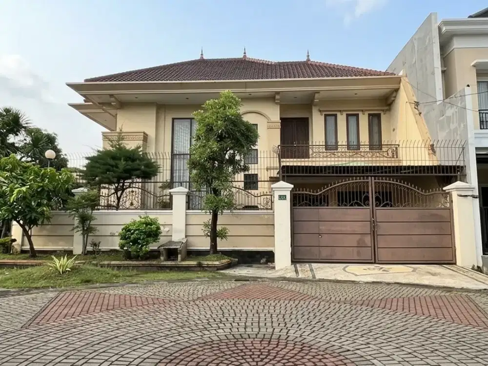 dijual cepat rumah mewah Galaxy Bumi Permai/ Araya 1 2 lantai