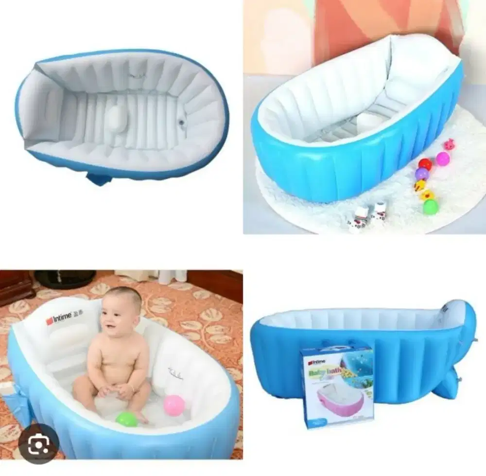 Bak mandi tiup portabel