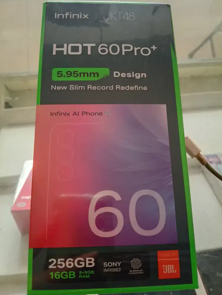 Murah new Infinix hot 60 pro plus 8/256 grs resmi, bs tt