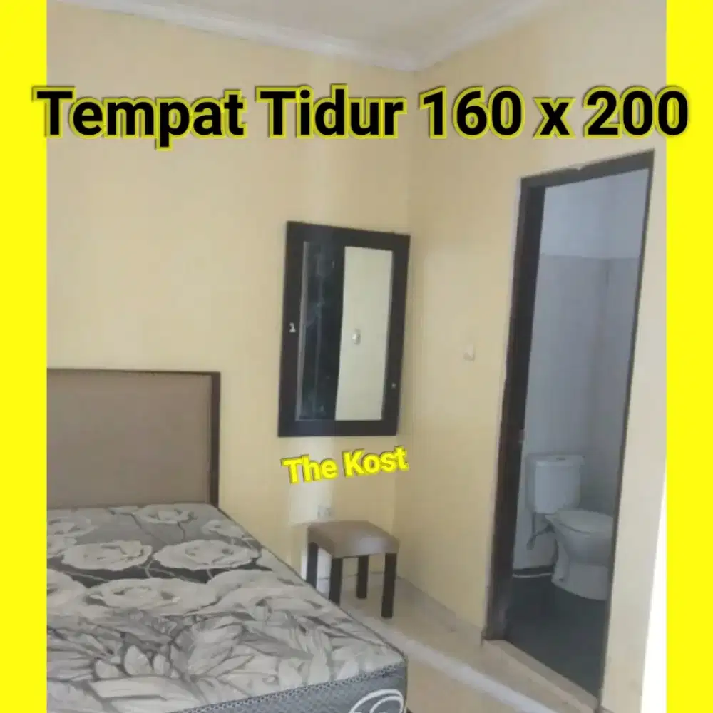 Kamar Kos Lengkap Dapur Free Wifi CCTV Dekat Kuta Jimbaran Bandara
