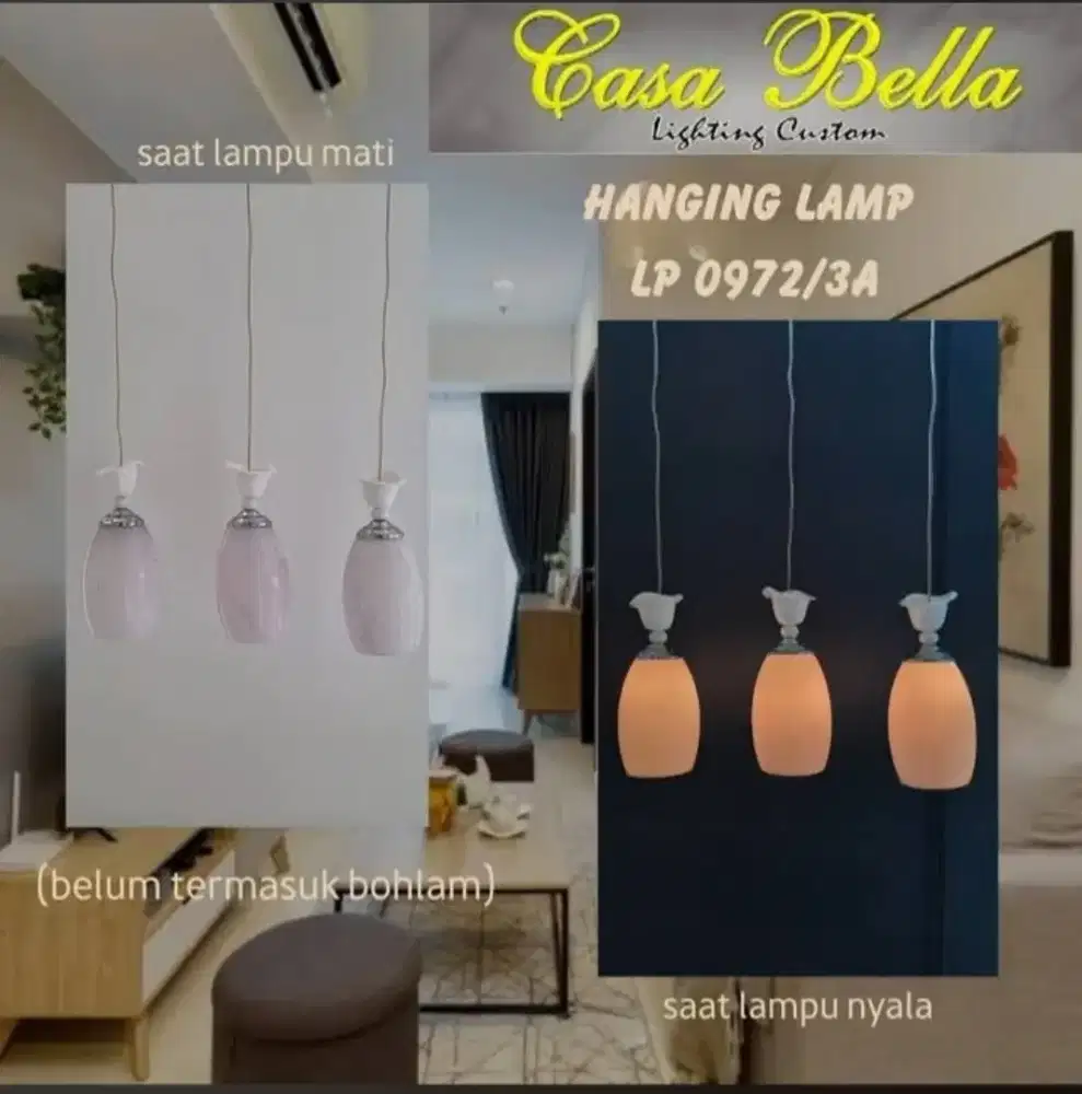 Haging lamp lampu gantung