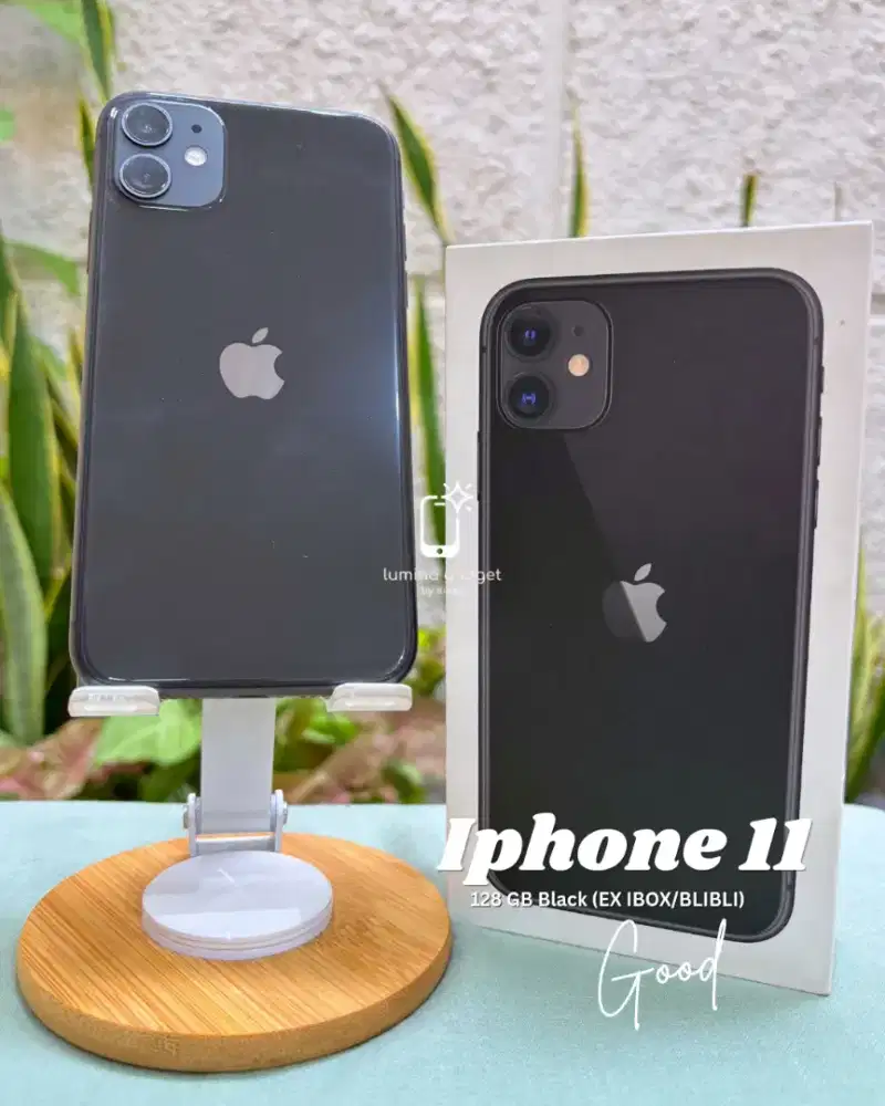 Iphone 11 128 GB Black (EX IBOX/BLIBLI)