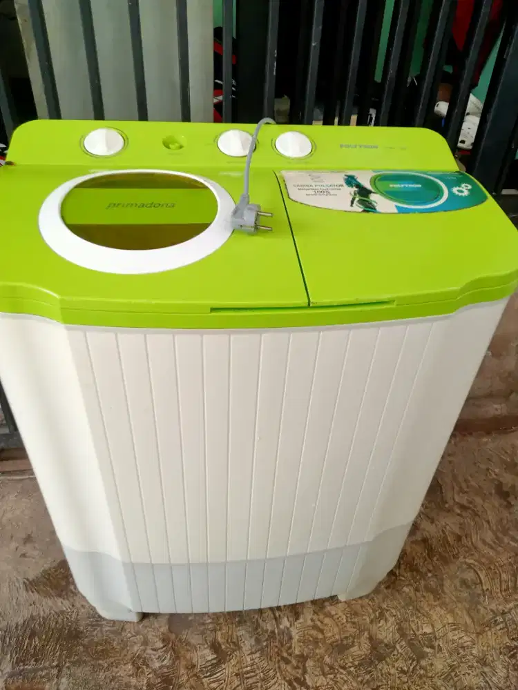 Jual mesin cuci 2 tabung normal semua