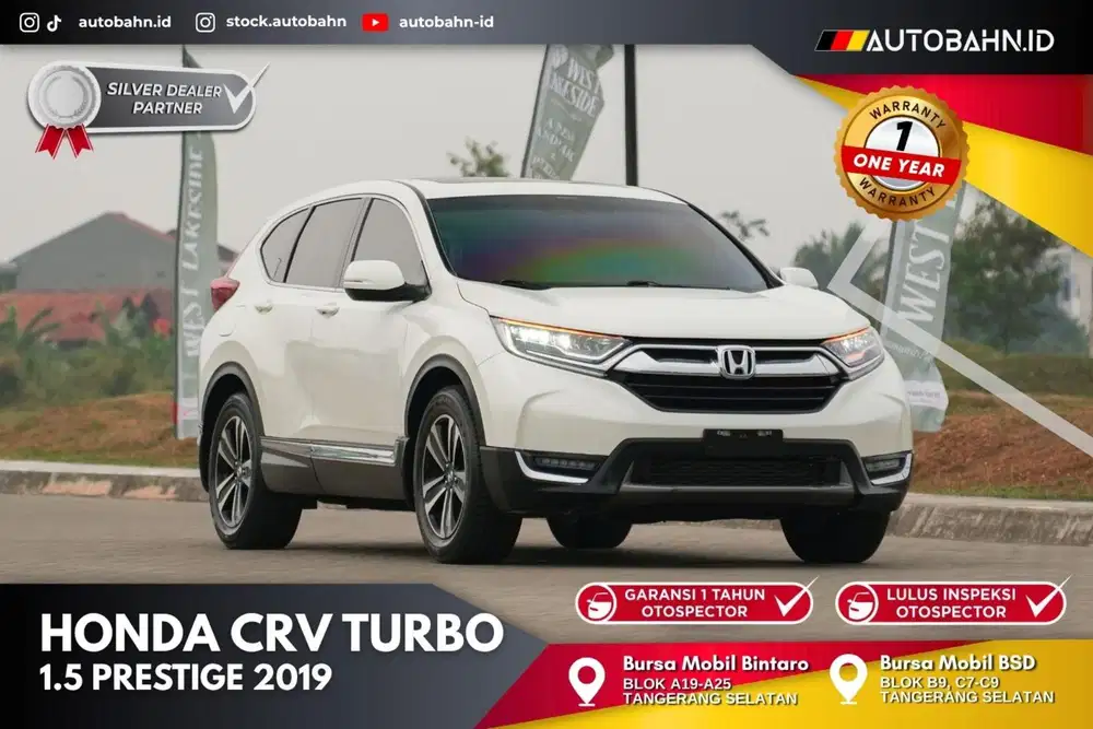 ODO LOW! Honda CRV Turbo 1.5 Prestige 2019