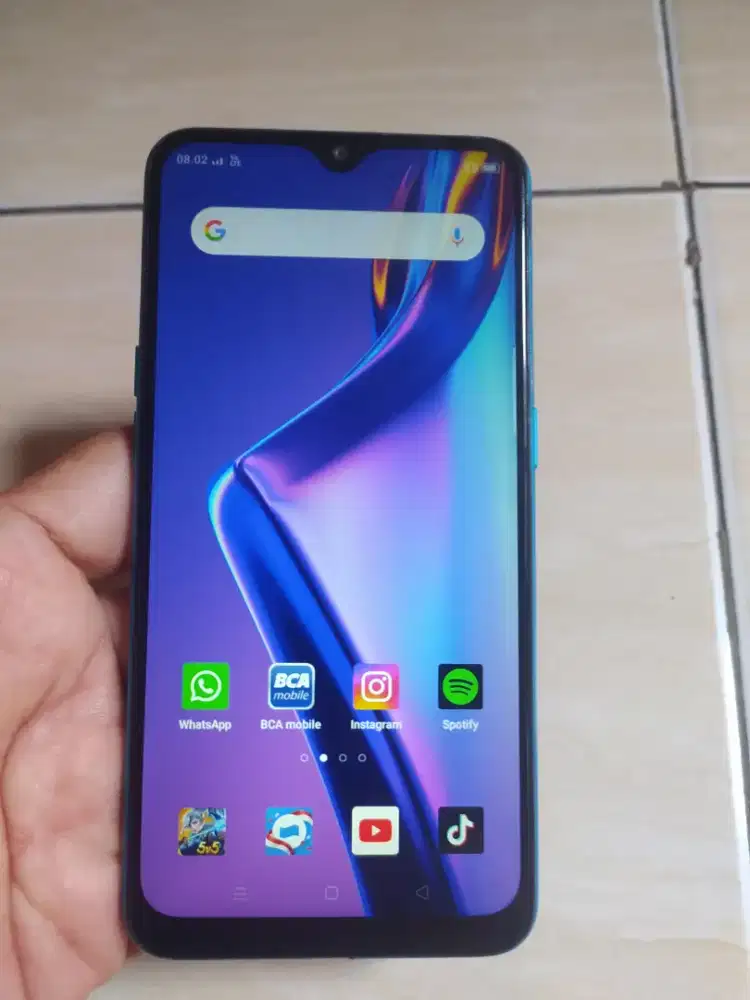 Oppo a12 4g blue