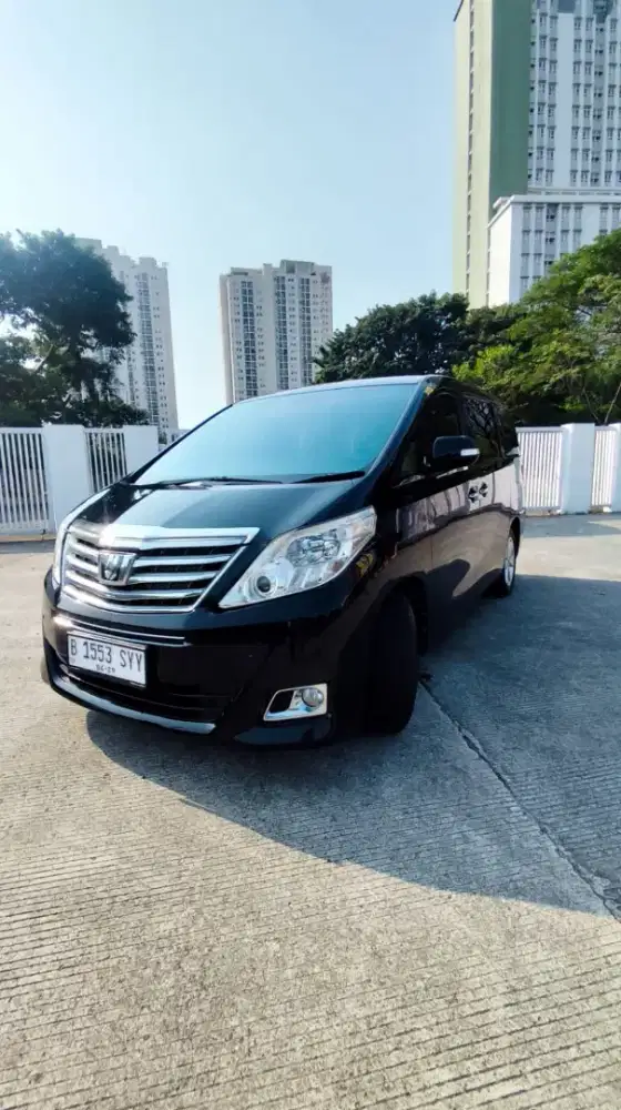 Jual cepat Alphard G atpm