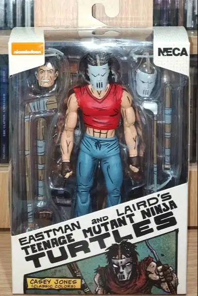NECA TMNT ninja turtles Casey Jones red shirt