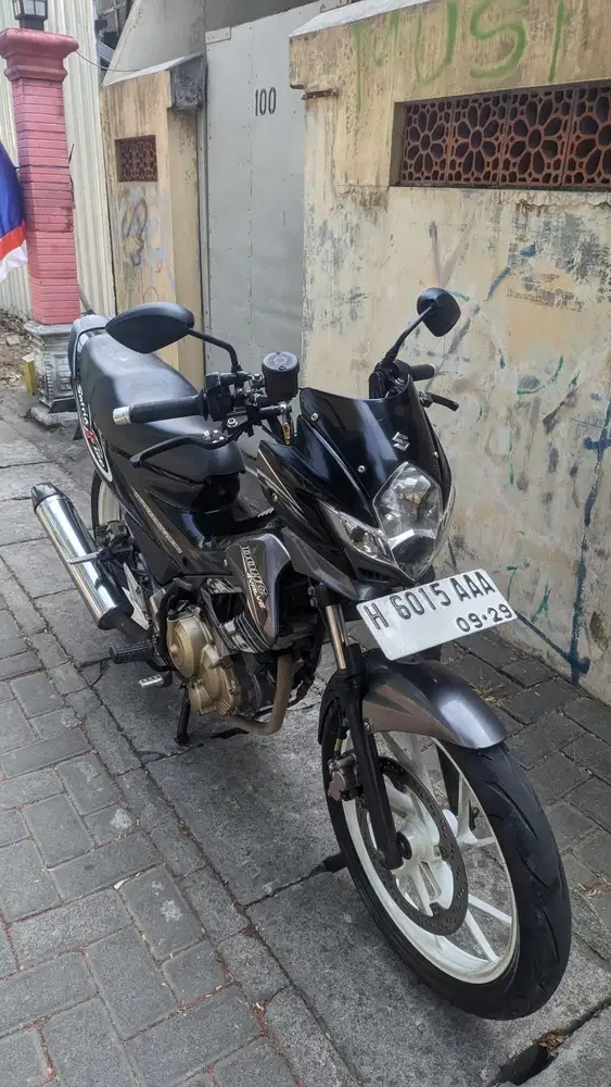 Satria Fu 2012 Hitam Barong Km50Rban Orisinil