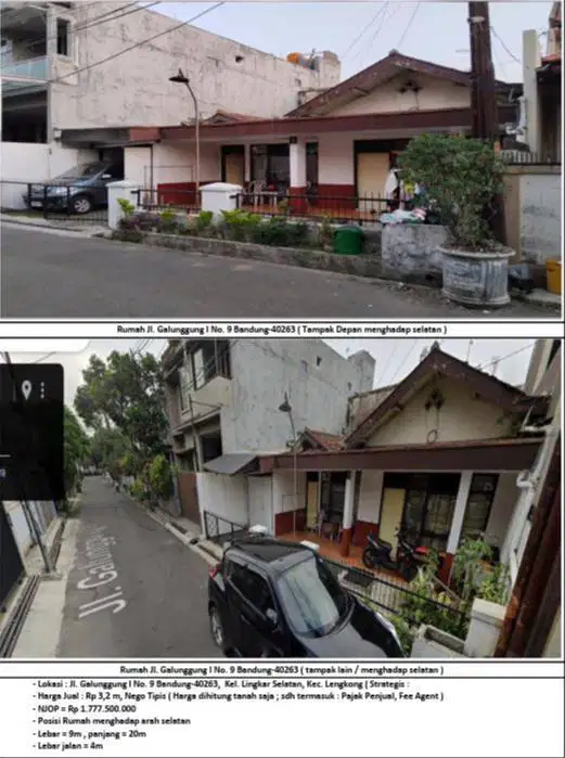 Dijual Cepat Hitung Tanah Saja
