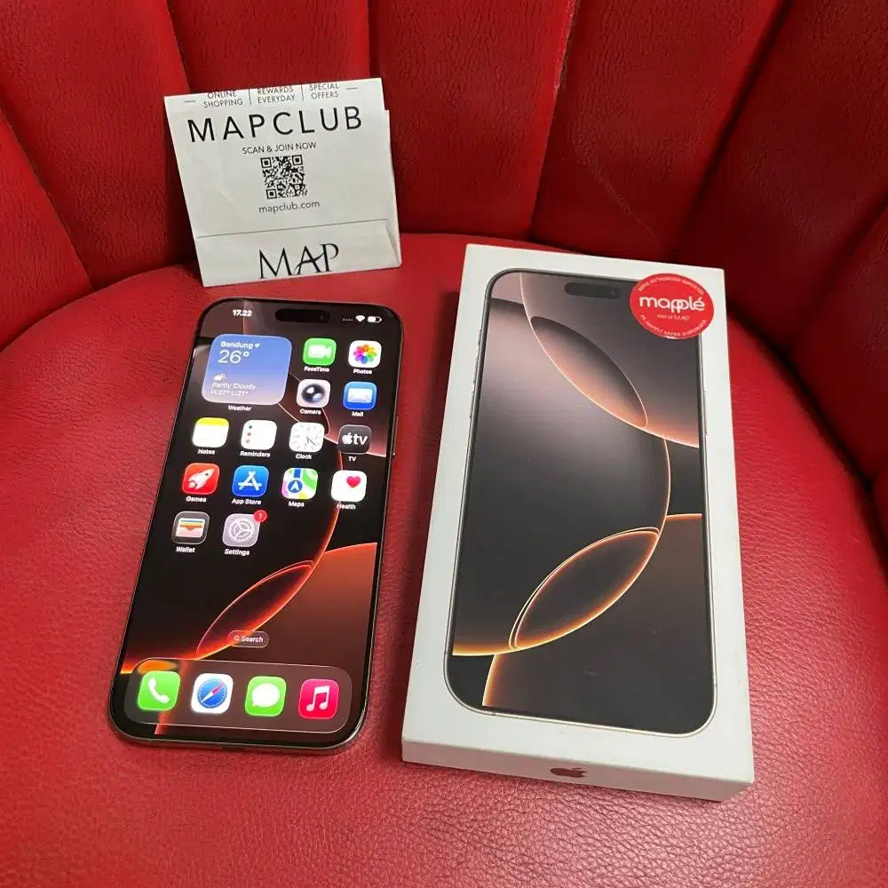 iPhone 16 Pro Max 512gb Desert Titanium iBox Digimap Fullset Original