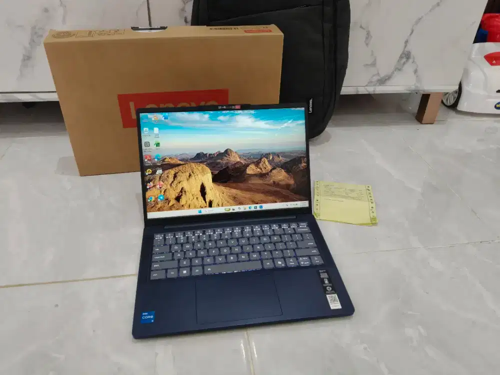 laptop lenovo i5 13420H 8/512GB DDR5 kondisi baru