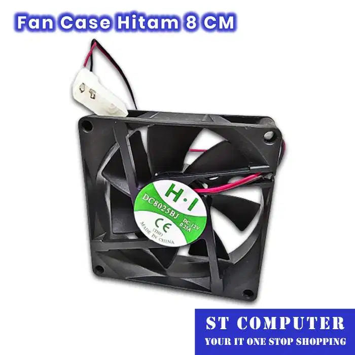 Fan Casing Hitam 8cm
