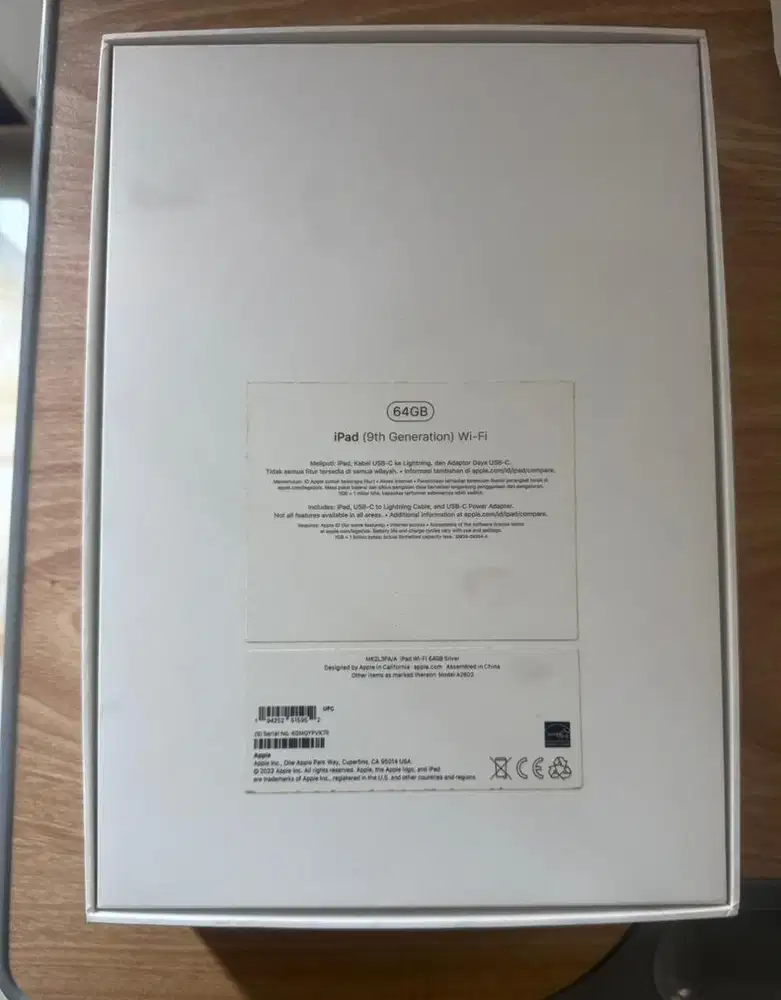 Ipad 9 wifi only