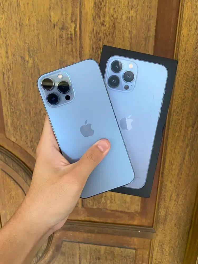 Iphone 13 promax 256 sierra blue inter all operator permanen