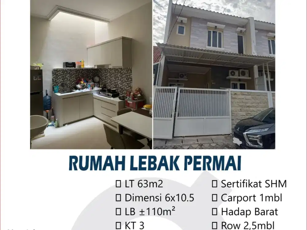 Rumah Di Daerah Lebak Permai Surabaya