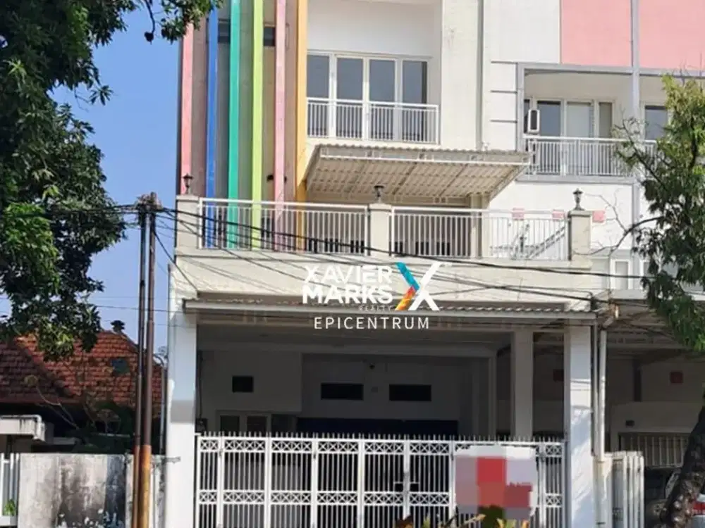 Disewakan Ruko Residen Sudirman dekat Grand City Nol Jalan Raya