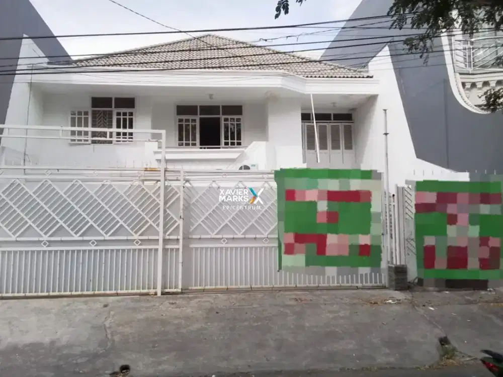 Dijual Rumah 2 Lantai di Daerah Manyar Dharmahusada Jalan Kembar