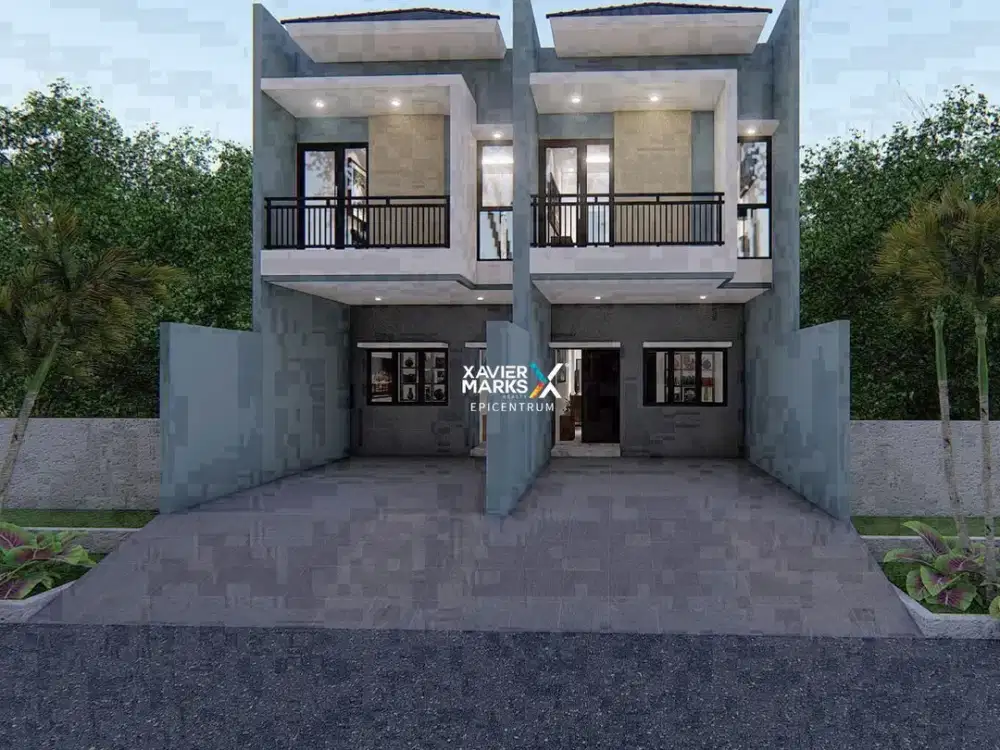 Dijual Rumah Baru Minimalis 2 Lantai Nirwana Eksekutif