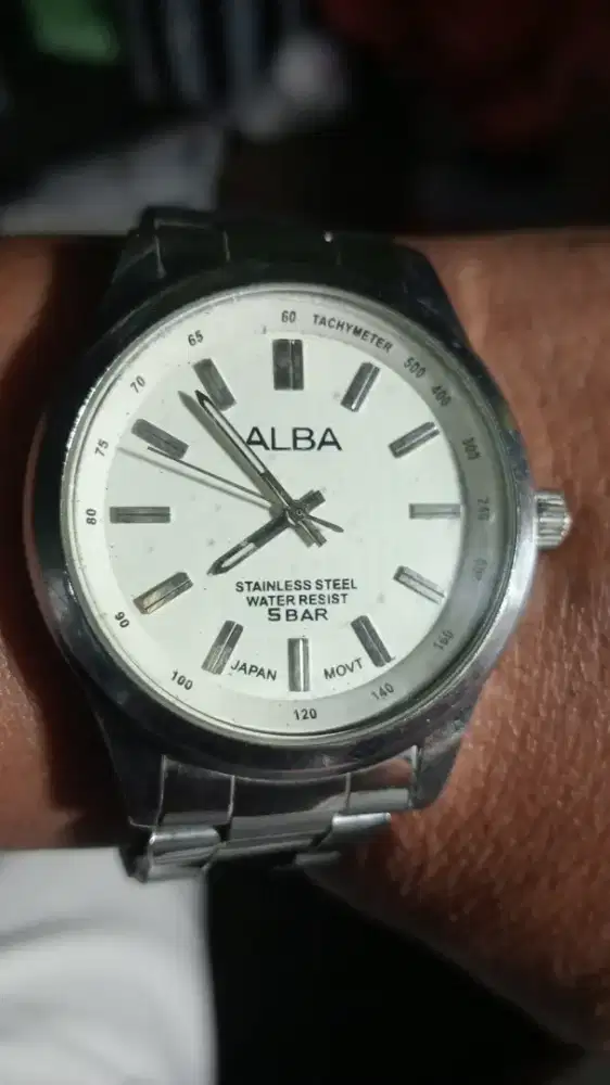 Jam tangan pria krepyak alba